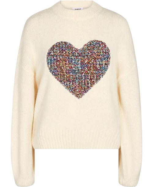 Desigual Jers_Cory, 1000 White, XS Kvinde 1000 Blanco Sweaters Str L - hos Magasin