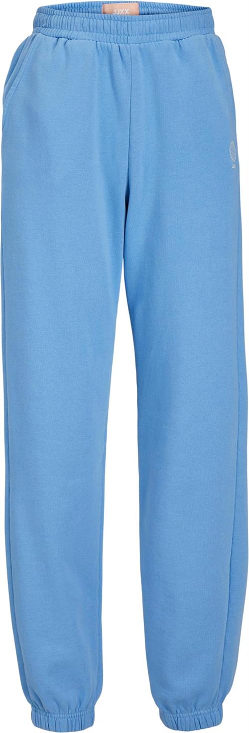 JJXX Jxjada Soft RLX HW Pants SWT SN Kvinde Silver Lake Blue/madrid Moonbeam Sweatpants Str L - hos Magasin