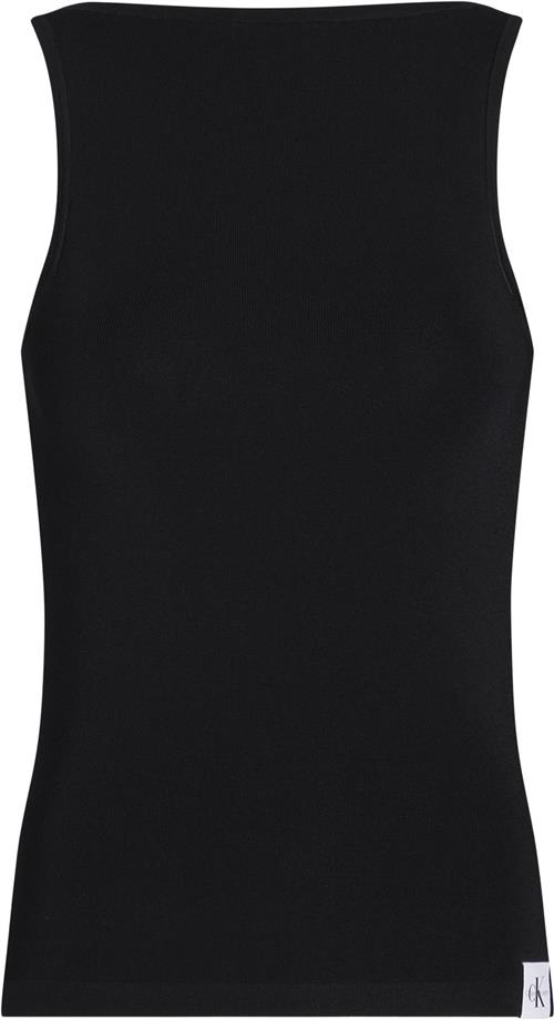 Calvin Klein Archive Sweater Tank Kvinde Beh Tanktoppe Str S - hos Magasin