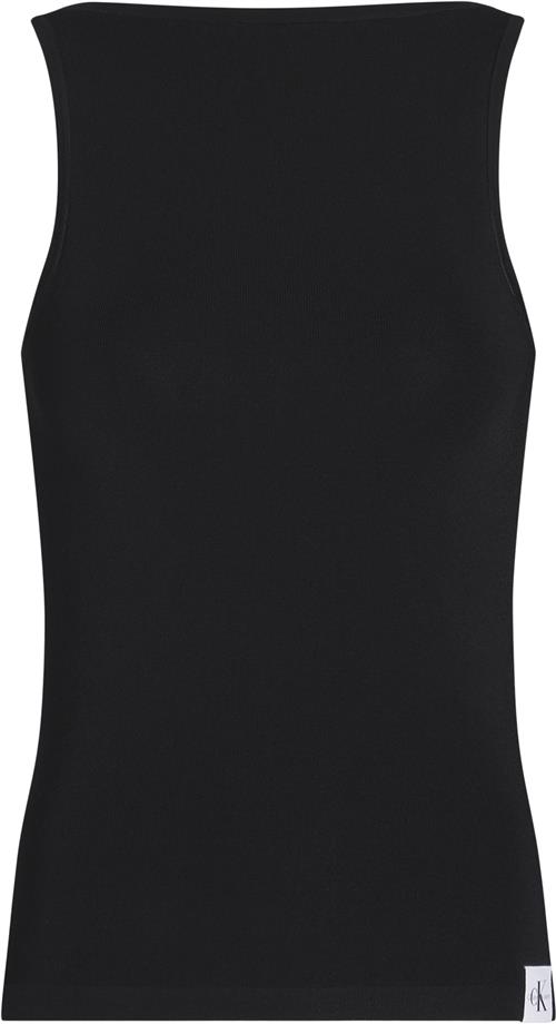 Se Calvin Klein Archive Sweater Tank Kvinde Beh Tanktoppe Str M - hos Magasin ved Magasin