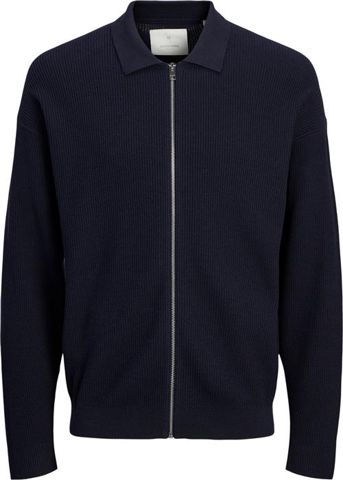 Se Jack & Jones Jprccspring Perfect Knit Cardigan S Mand Night Sky Sweaters Str L - hos Magasin ved Magasin