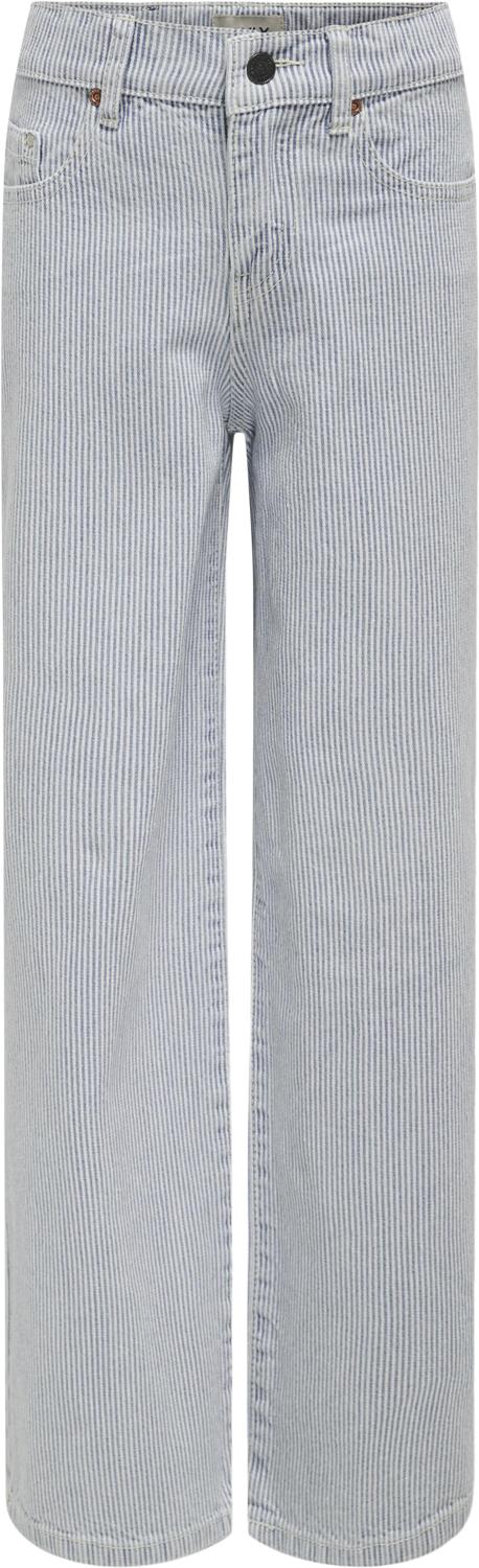 ONLY Koghope Wide Pant PNT Str 134 - Light Blue Denim Jeans hos Magasin