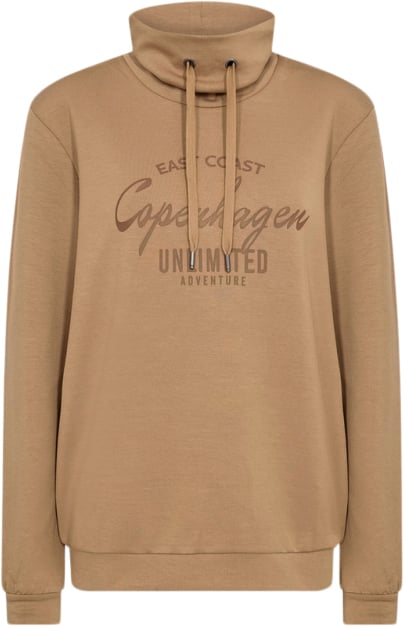 Se soyaconcept Scbanu 186 Sweatshirt Camel Kvinde 8404 Camel Sweatshirts Str L - Polyester hos Magasin ved Magasin