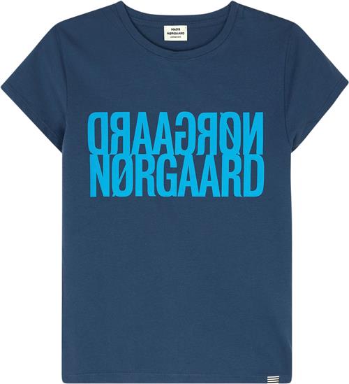 Mads Nørgaard - Copenhagen Tuvina Tee Str 8 år - Blå Kortærmede T-shirts hos Magasin