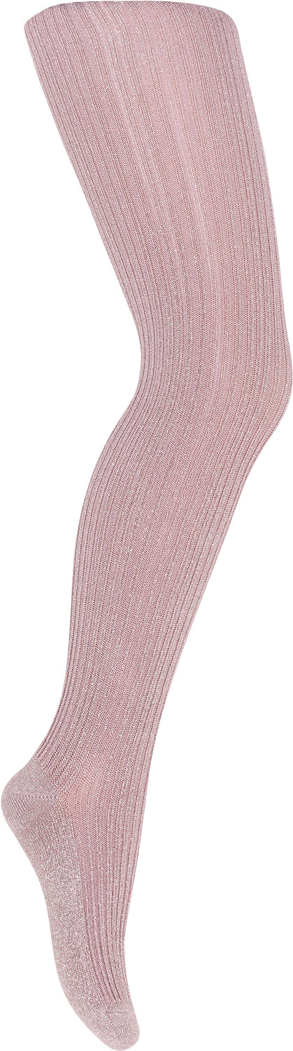 mpKids Celosia Glitter Tights Str 10 år / 140 cm - Mauve Shadows Strømpebukser hos Magasin