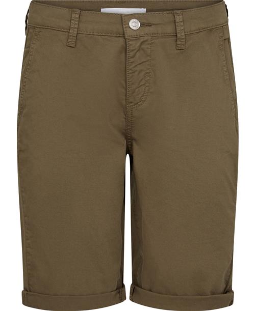 MAC Jeans Chino Shorts Kvinde Light Khaki Ppt Casual Shorts Str 09/38 - hos Magasin