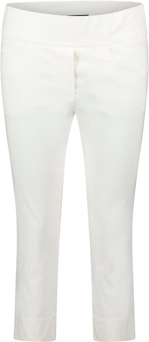 Se Betty Barclay Hose Casual 3/4 L Kvinde Hvid Capri Bukser Str 38 - hos Magasin ved Magasin