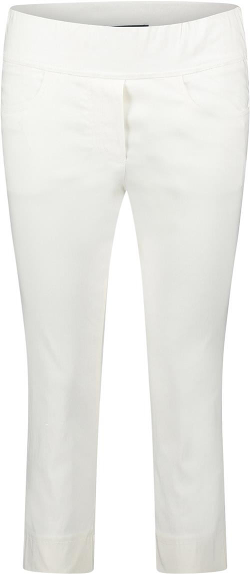 Betty Barclay Hose Casual 3/4 L Kvinde Hvid Capri Bukser Str 44 - hos Magasin