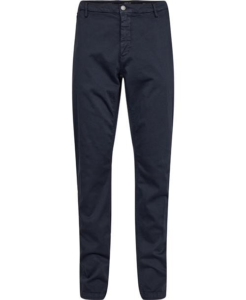 Se Replay Benni Chino Hyperflex Mand Blue Chinos Str 31/34 - Bomuld hos Magasin ved Magasin