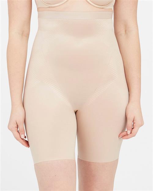 Se Spanx Thinstincts® 2. 0 Highwaisted Mid-thigh Short Shapewear Str M - hos Magasin ved Magasin