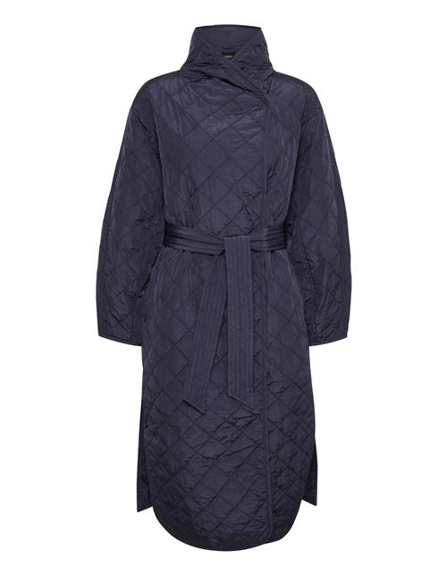 SOAKED IN LUXURY Overgangsfrakke 'Mina'  navy