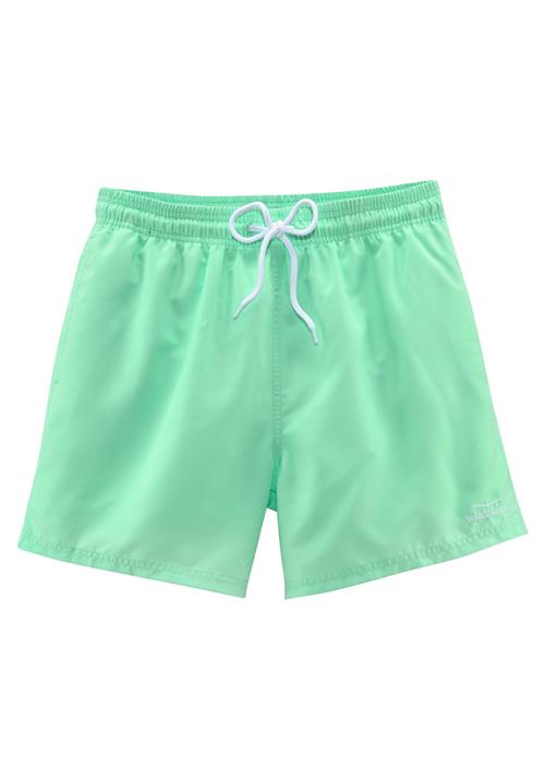 VENICE BEACH Badeshorts  mint / hvid