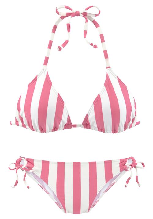 VENICE BEACH Bikini  pink / hvid