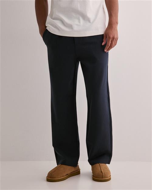 Woodbird WBHung String Pant Slacks Blå