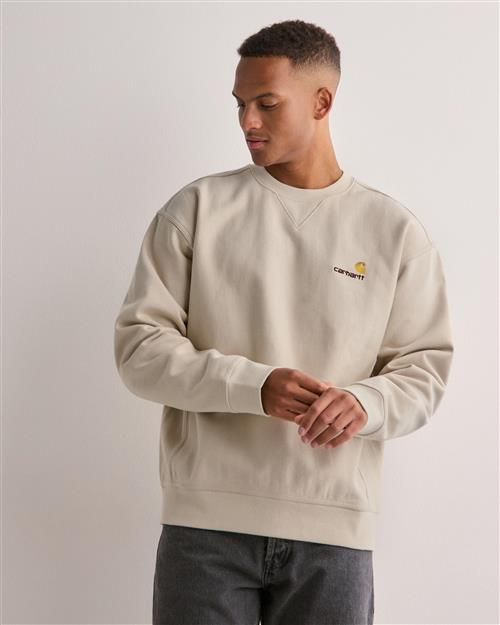 Carhartt WIP American Script Sweat Sweatshirts Beige