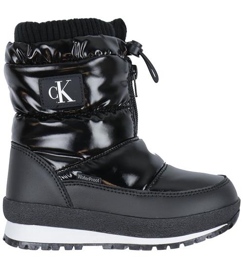 Se Calvin Klein Vinterstøvler - Snow Boot - Black ved KidsWorld