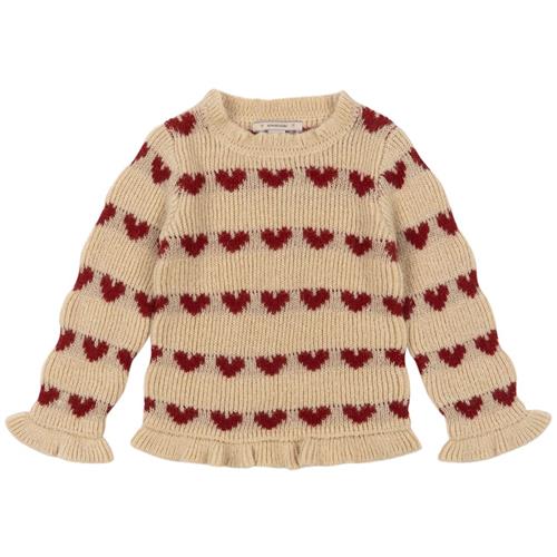 Konges Sløjd Laula Sweater - Heart |  | 12 months