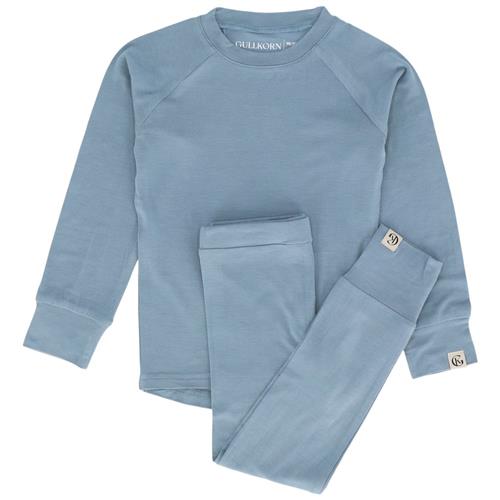 Gullkorn Design Viscose Baselayer Set Dusty Blue | Blå | 110/116 cm