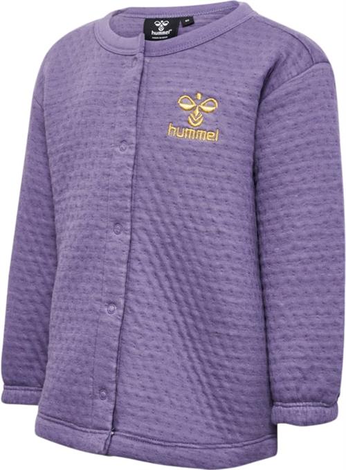 Hummel Hmlinge Sweat Jacket Str 4 år / 104 cm - Lilla Sweatshirts hos Magasin