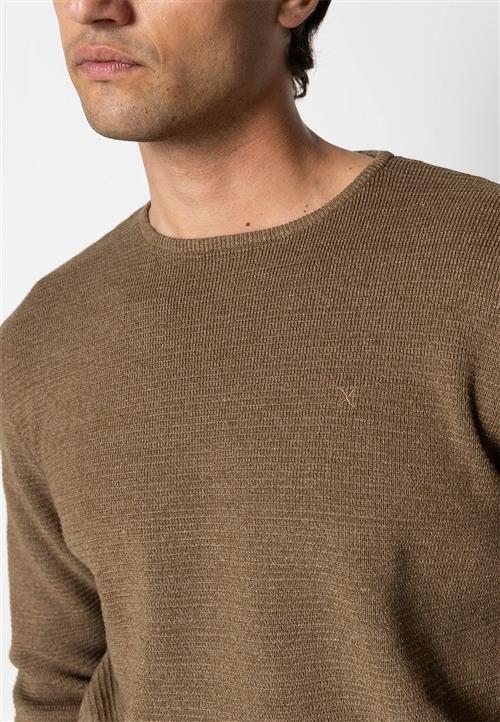 Se Clean Cut Copenhagen Oscar Knit Mand Brown Melangè Cardigans Str S - hos Magasin ved Magasin