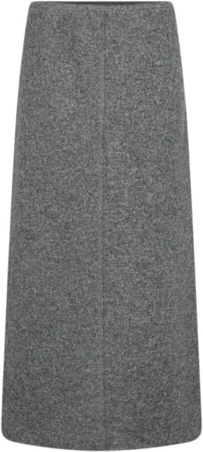 Levete room Lricon 1 Kvinde L9906 - Dark Grey Melange Maxi Nederdele Str S - Uld hos Magasin