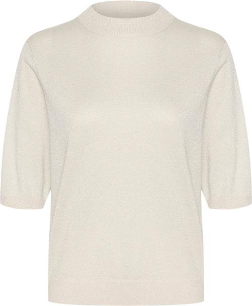 Se Culture Cufay Pullover Kvinde Oyster Gray Langærmede Bluser Str XS - hos Magasin ved Magasin