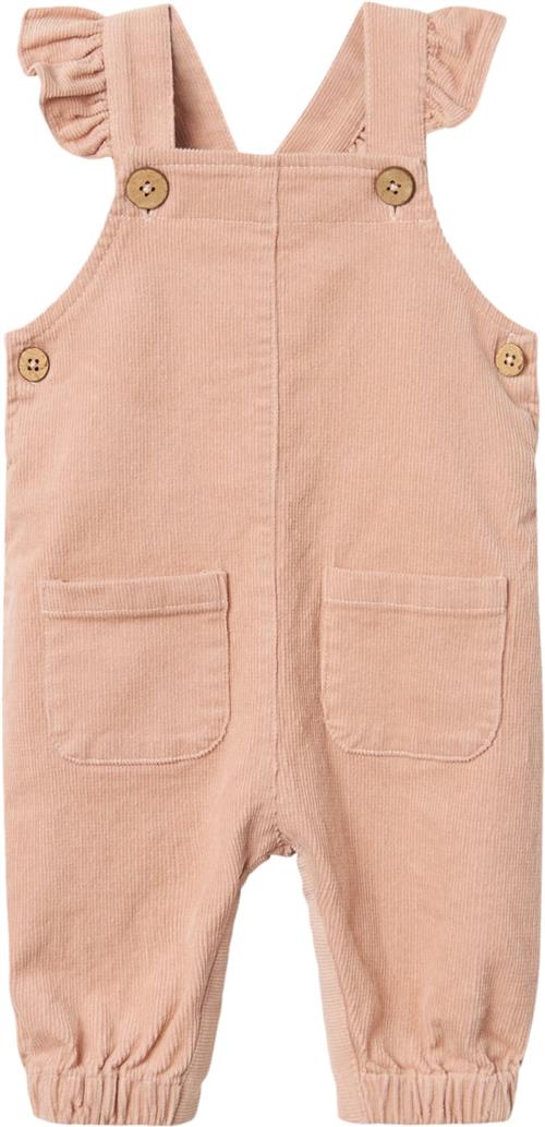 Lil' Atelier Nbfrevelle Cord Overall 3001hg R L Str 68 - Rugby Tan Bukser hos Magasin