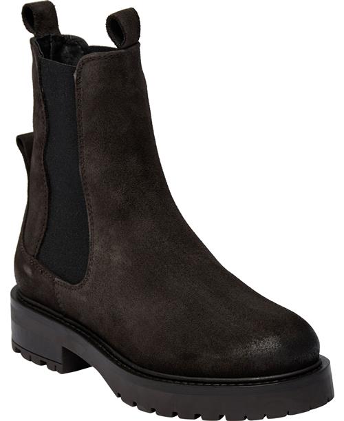 Se Pavement Katelyn Suede Wool Kvinde Brown Suede Chelsea Boots Str 40 - Uld hos Magasin ved Magasin