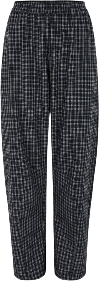 Se esmé studios Esvaldis Pants Kvinde Black Check Bukser Str XS - hos Magasin ved Magasin