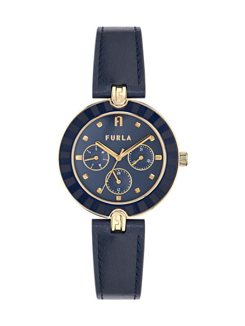 FURLA Analogt ur  navy / guld