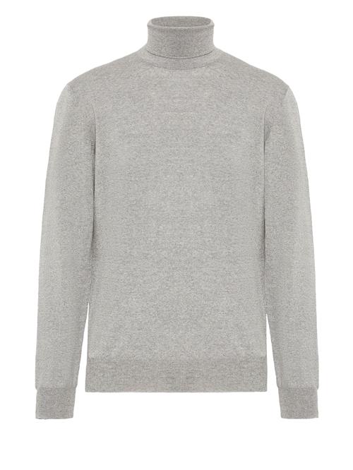 Boggi Milano Pullover 'Polo'  grå-meleret