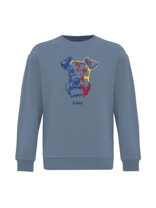 Se Williot Sweatshirt 'HUGO'  ensian / dueblå / gul / carminrød ved About You