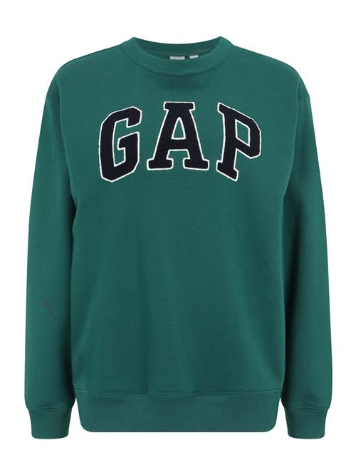 Gap Tall Sweatshirt 'HERITAGE'  grøn / sort / offwhite