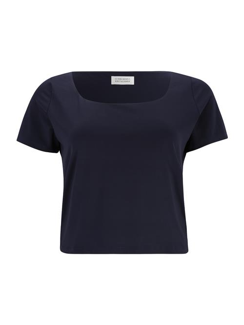 Se Guido Maria Kretschmer Curvy Shirts 'Franja'  navy ved About You