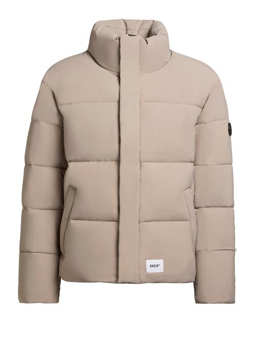 khujo Vinterjakke 'Dungh'  beige / sort / hvid