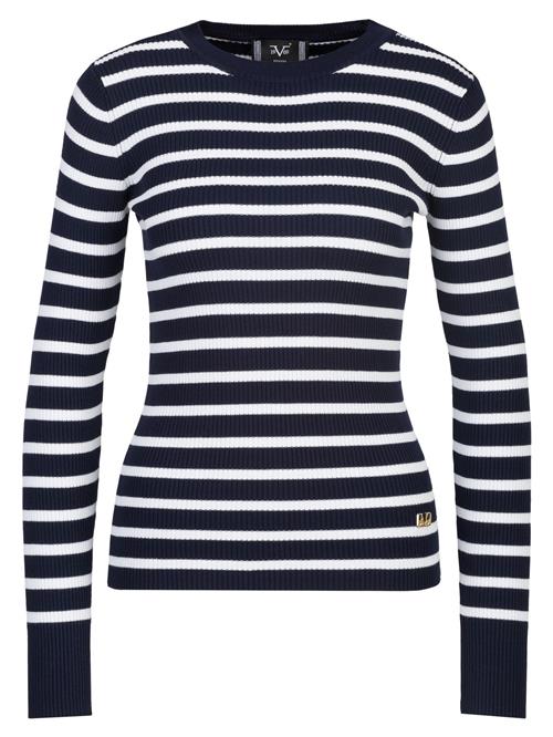 Se 19V69 ITALIA Pullover ' ANTONIA '  navy / hvid ved About You