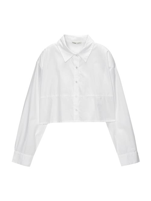 Pull&Bear Bluse  hvid