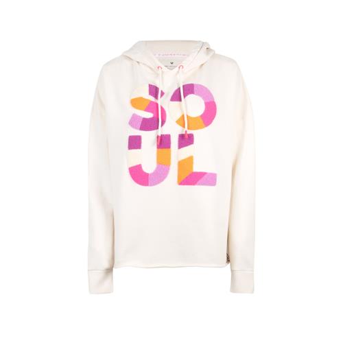 Se LIEBLINGSSTÜCK Sweatshirt 'Cyrena'  beige / orange / pink ved About You