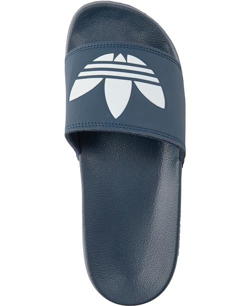 Se adidas Originals Adilette Lite Mand Blå Sandaler Str 44 2/3 - hos Magasin ved Magasin