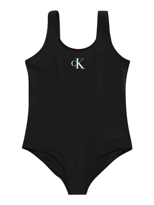 Calvin Klein Swimwear Badedragt  sort / hvid