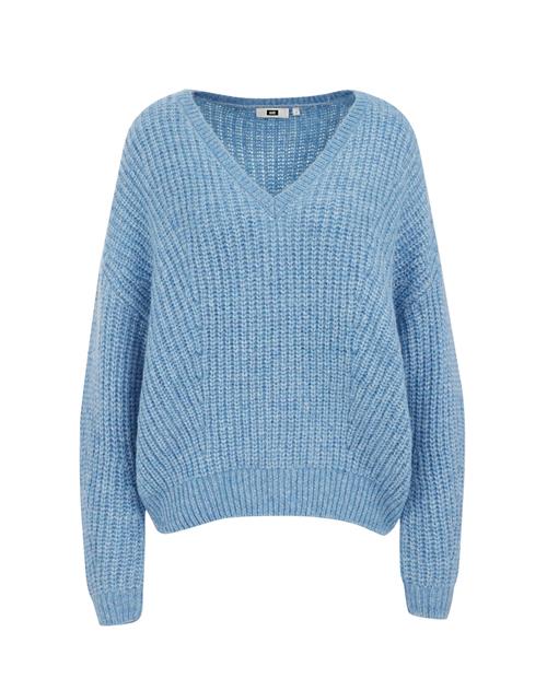 WE Fashion Pullover  lyseblå / blå-meleret