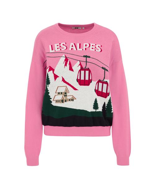 Se WE Fashion Pullover  blandingsfarvet / pink ved About You