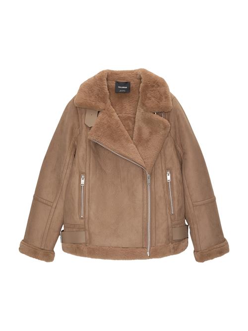 Pull&Bear Vinterjakke  brun