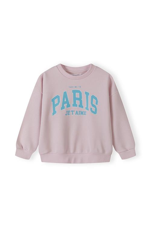 Se MINOTI Sweatshirt  lyseblå / lys pink ved About You