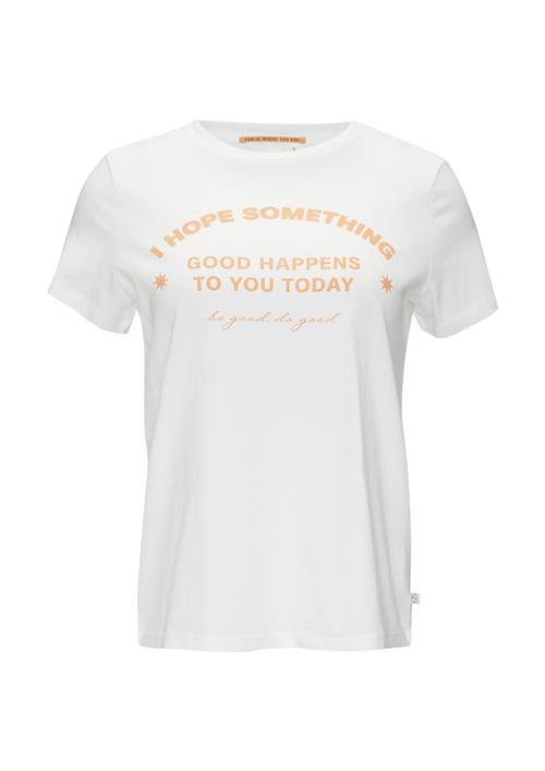 Se QS Shirts  orange / hvid ved About You