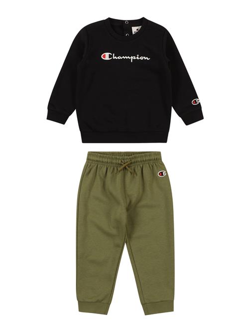 Champion Authentic Athletic Apparel Joggingdragt  oliven / rød / sort / hvid