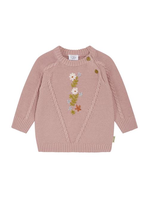 Hust & Claire Pullover  lyseblå / oliven / gammelrosa / offwhite