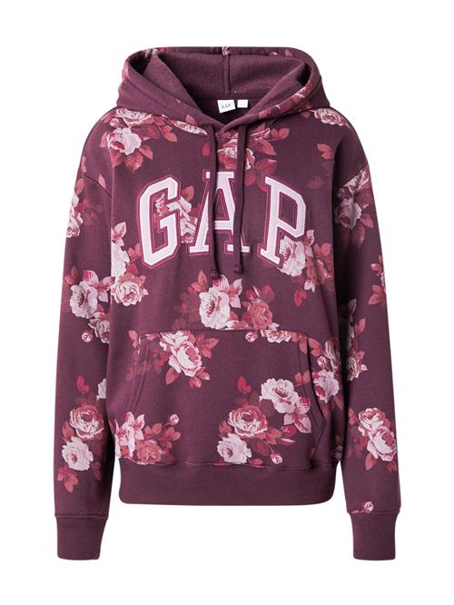 GAP Sweatshirt 'HERITAGE'  brun / bær / lyserød / grenadine