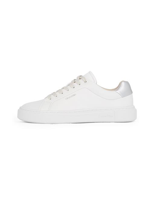 Calvin Klein Sneaker low  sølv / hvid