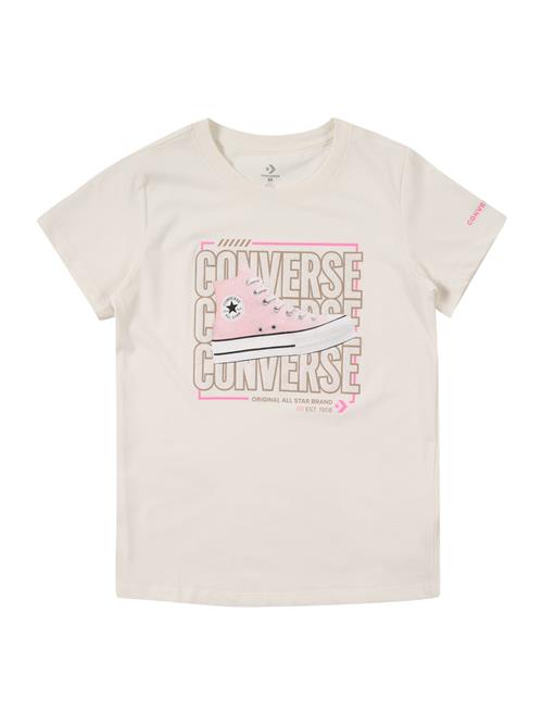 CONVERSE Bluser & t-shirts 'CHUCK TAYLOR'  taupe / pink / pastelpink / hvid